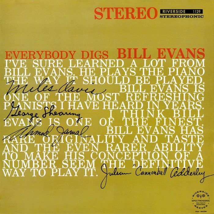 Everybody Digs Bill Evans