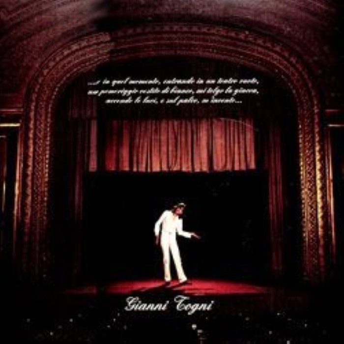 ...e in quel momento, entrando in un teatro vuoto, un pomeriggio vestito di bianco, mi tolgo la giacca, accendo le luci e sul palco m'invento...