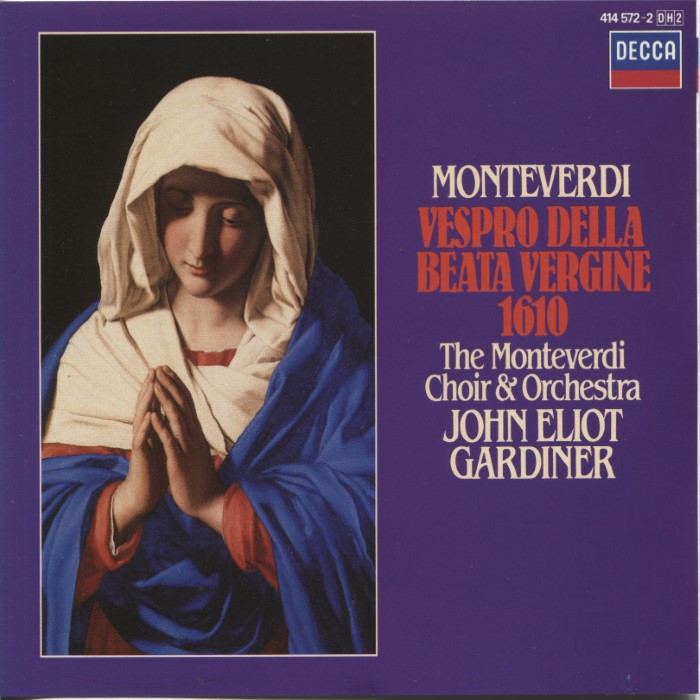 Vespro Della Beata Vergine, 1610